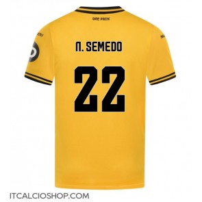 Wolves Nelson Semedo #22 Prima Maglia 2024-25 Manica Corta